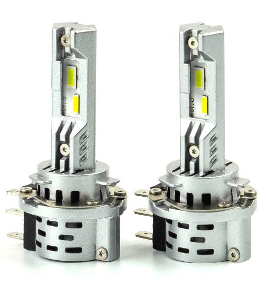 Автолампи DriveX LED HS-01 H15 25W 6000K 2 шт. - фото 2