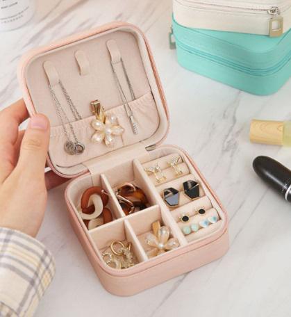 Органайзер для біжутерії та прикрас 15017 рожевий (5002595) - фото 3 Органайзер для біжутерії та прикрас 15017 рожевий (5002595) - фото 3