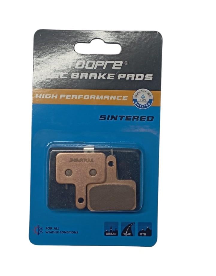 Колодки тормозные TOOPRE YL-1001 Disk-brake SHIMANO BR-M416 575/495/486/485/446/445/395/375 медь (411812)