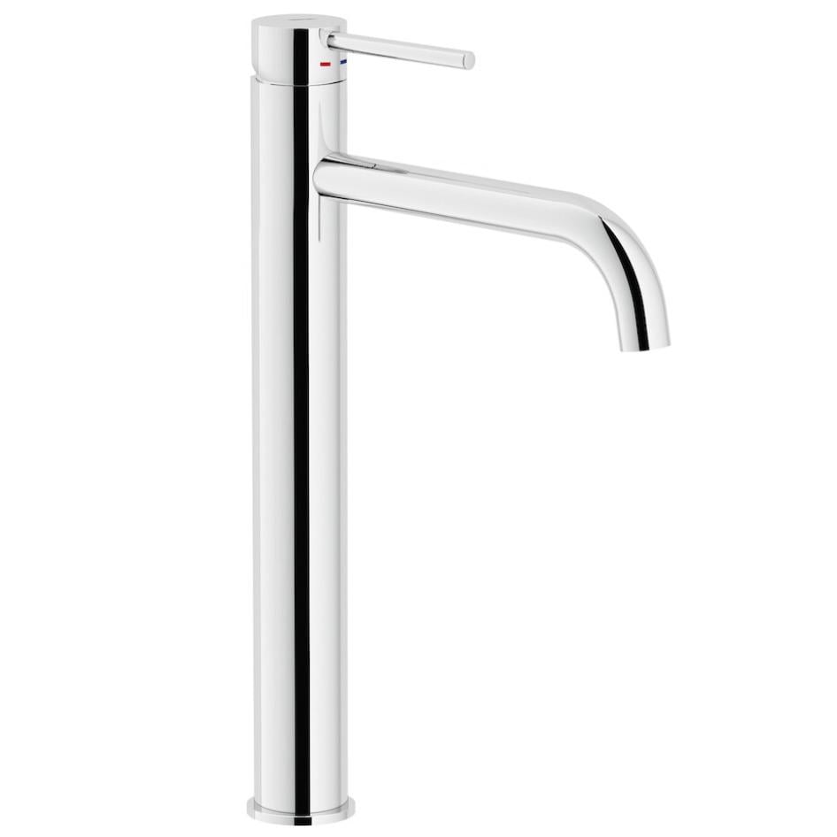 Змішувач для умивальника Nobili Live LV00128/2CR високий одноважільний Хром (200525)