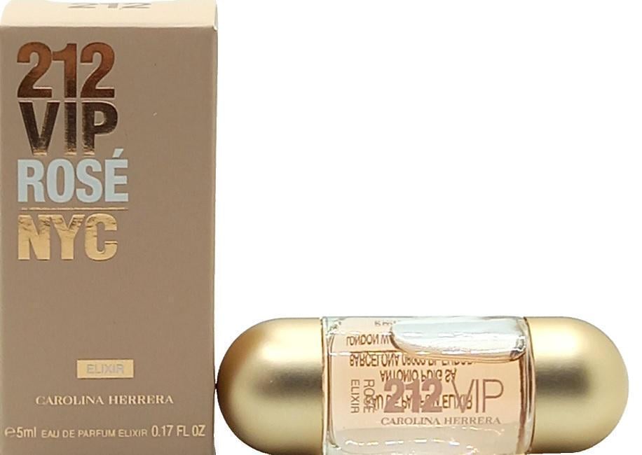 Парфюмированная вода для женщин Carolina Herrera 212 Vip Rose Elixir 5 мл миниатюра (402878)