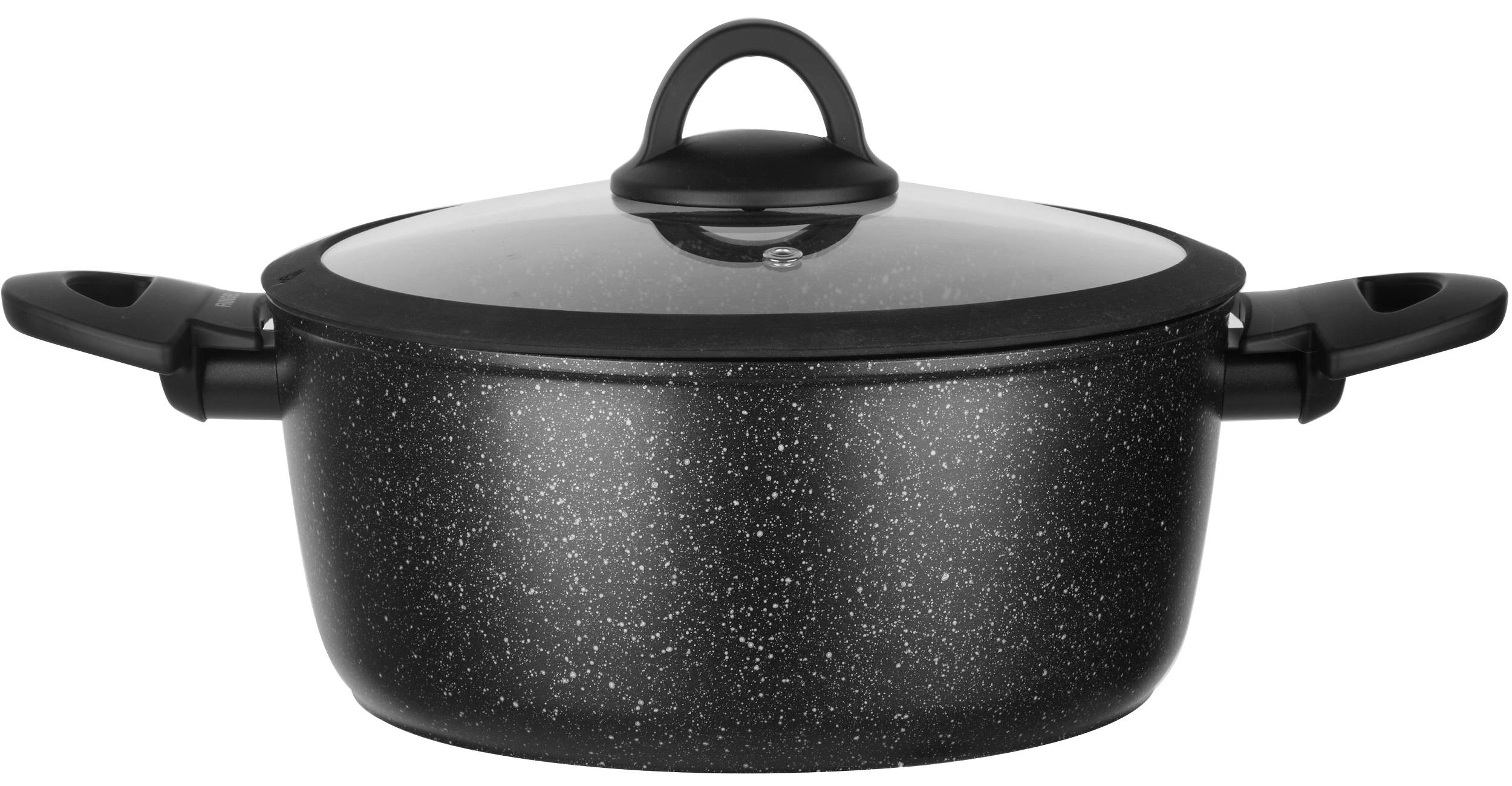 Кастрюля Ringel Zira с крышкой низкая 24 см 4,1 л (UG-RG-21006-24)