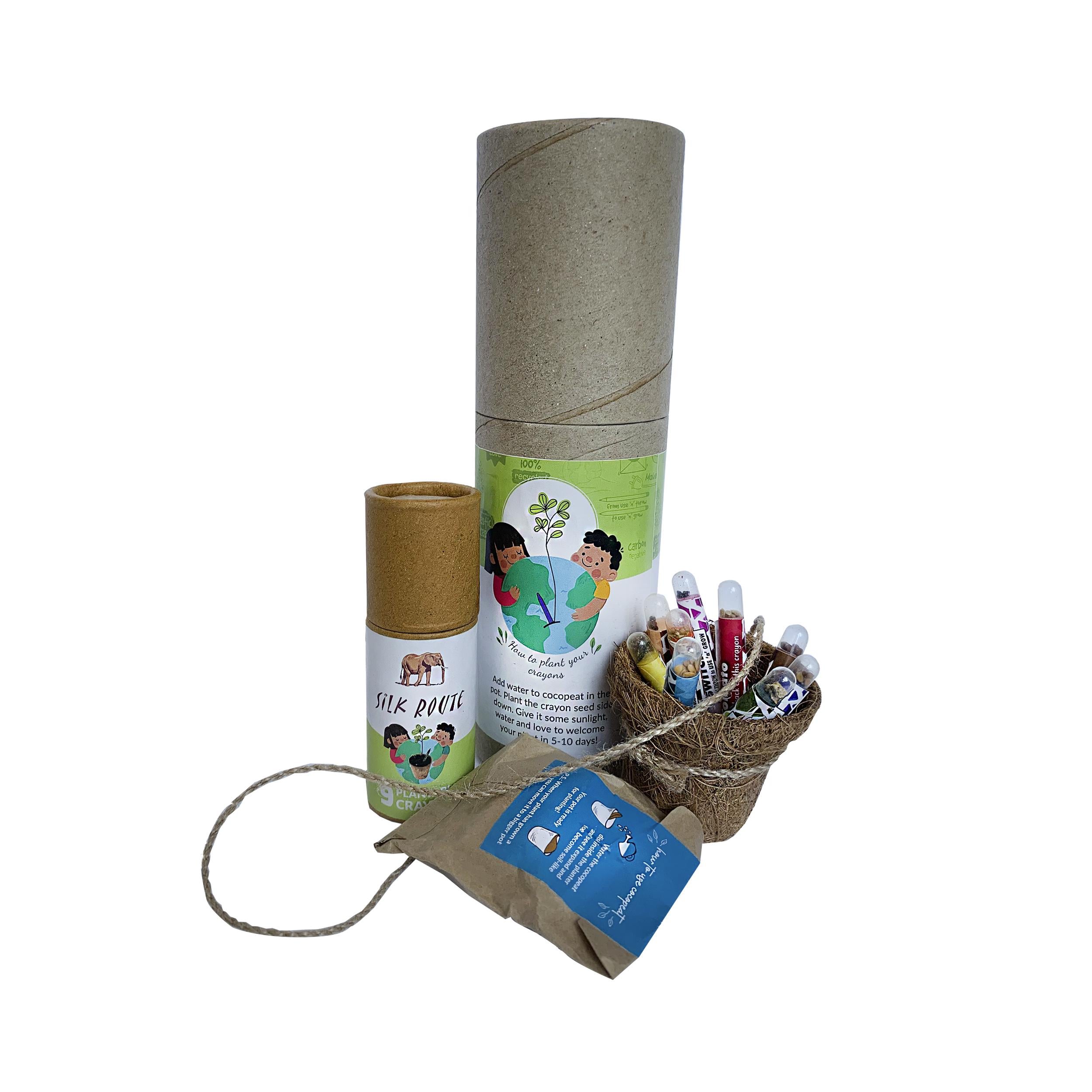 Набор канцелярский Silk Route a-801 Эко с семенами