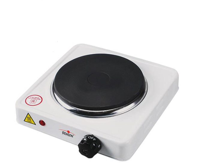 Плита электрическая Stenson переносная 1000 W d155 мм 21х21х5 см (ME-0011S) Плита электрическая Stenson переносная 1000 W d155 мм 21х21х5 см (ME-0011S)