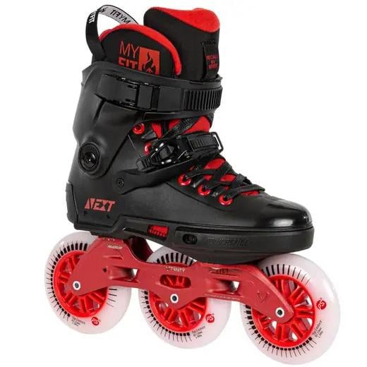Фріскейт ролики POWERSLIDE Next Black/Red (110)