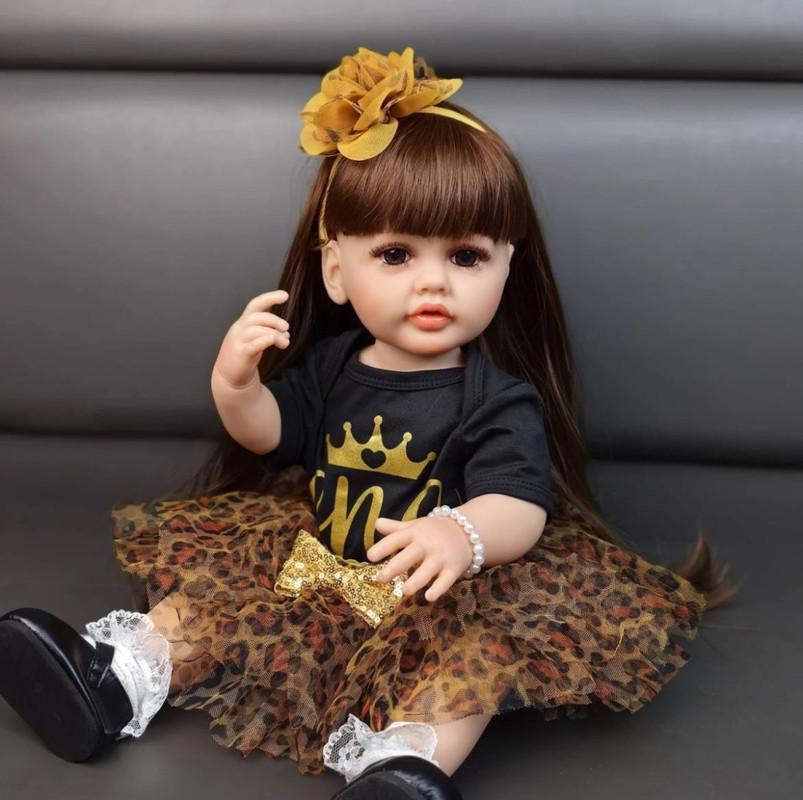 Лялька Злата Reborn Doll Вінілова можна купати