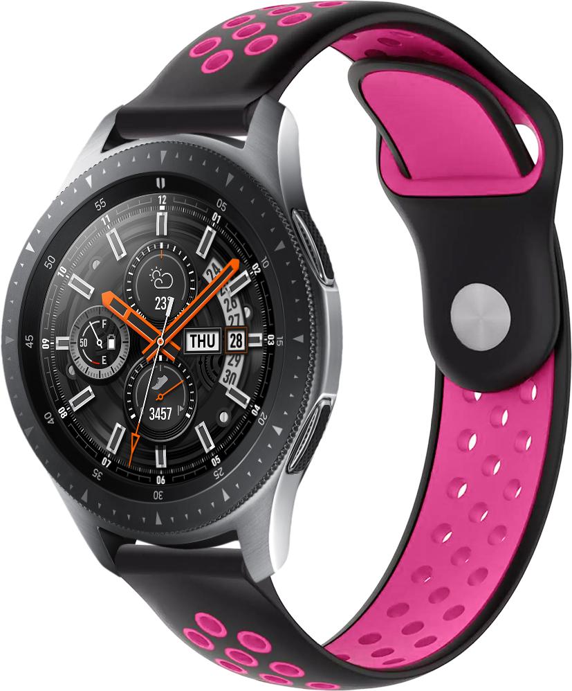 Ремешок Sport для Galaxy Watch 42 мм Black/Pink (13328-51)