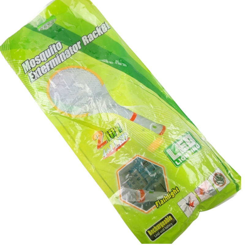 Мухобойка электрическая с фонариком Mosquito Racket (4123194) - фото 8