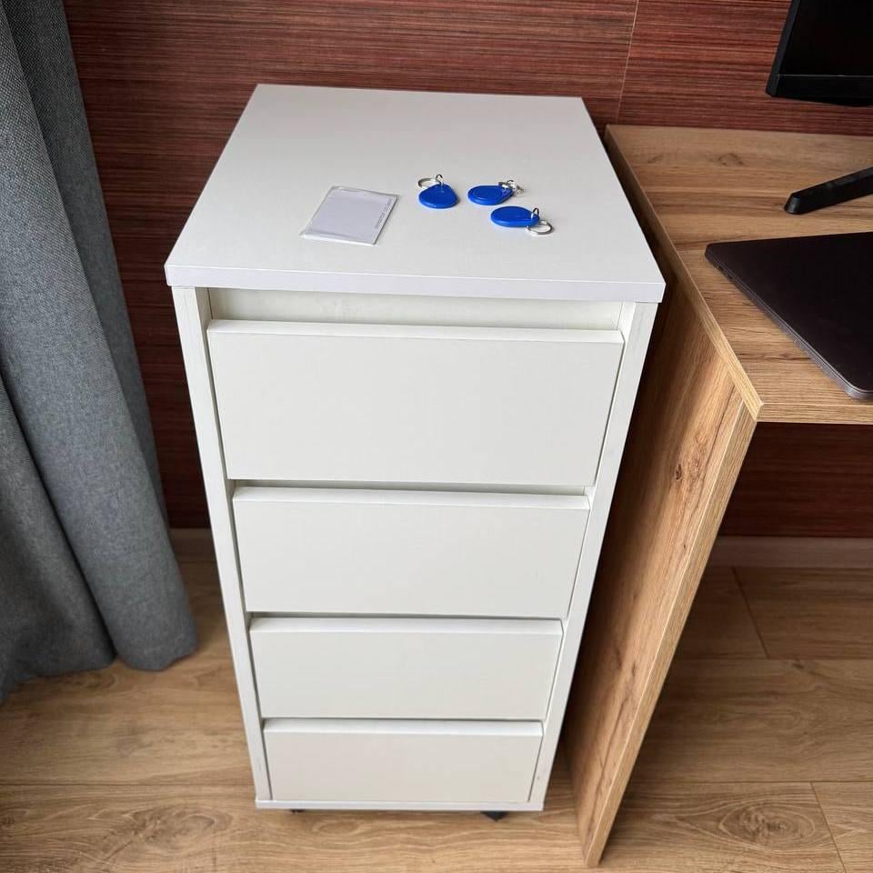 Тумба Sekretar 350x400x800 мм Белый Тумба Sekretar 350x400x800 мм Белый