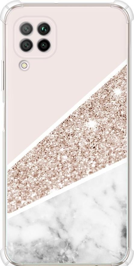Чехол на Huawei P40 Lite Пастельный мрамор (4342sp-1887-42517)