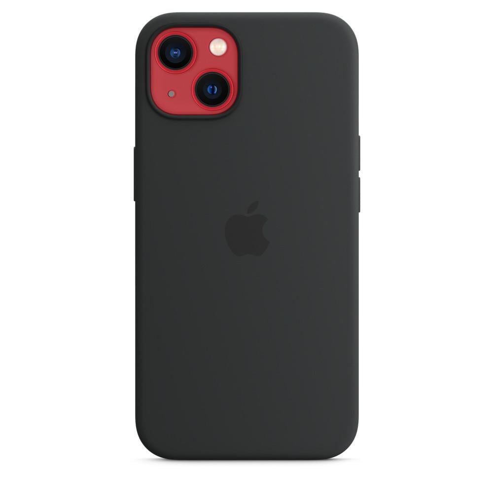 Силіконовий чохол-накладка Silicone Case for iPhone 13, Black (High Copy)(A) - фото 6