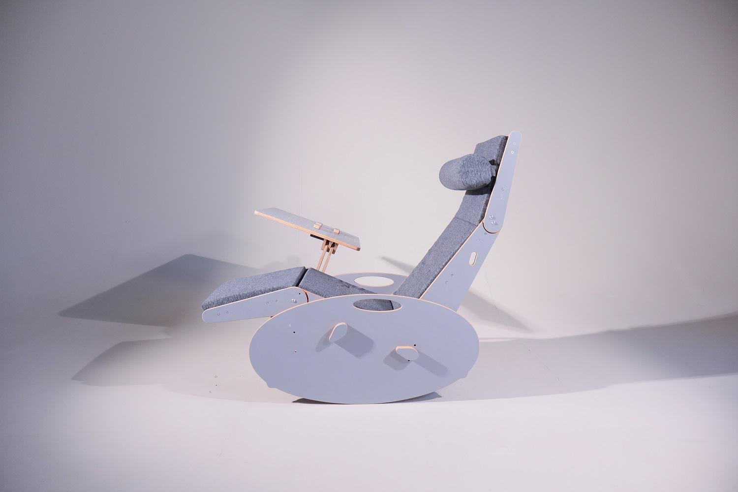 Стіл комп'ютерний трансформер ТО-17 для роботи напів-лежачи та лежачи Сірий - фото 22 Стіл комп'ютерний трансформер ТО-17 для роботи напів-лежачи та лежачи Сірий - фото 22