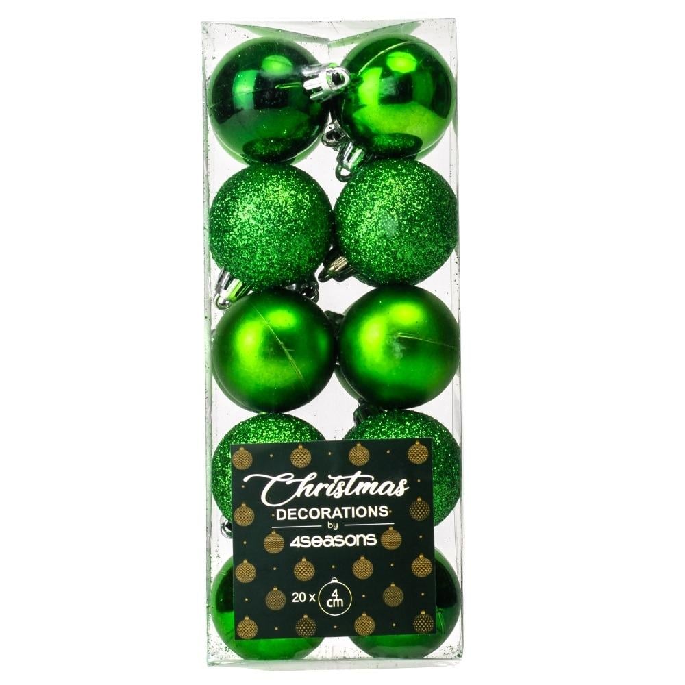 Набір кульок Час свята 4 см 20 шт. (6025-009)