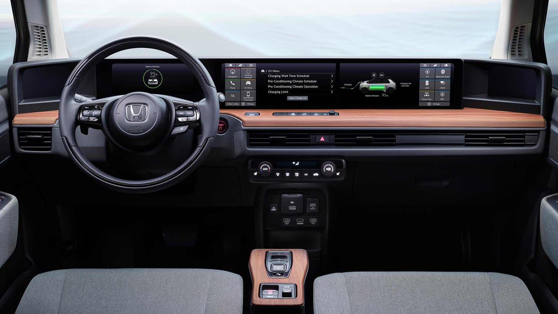 Защитное стекло Pixsel гибридное матовое на мониторы боковых зеркал Honda E 10,4" 2020