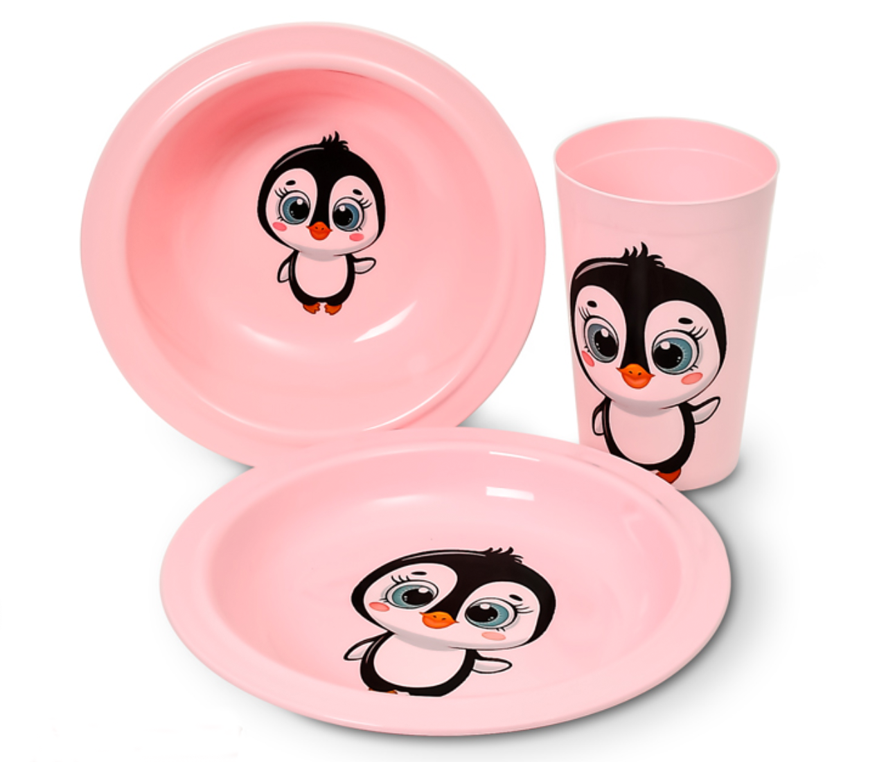 Посуда детская HOME божья коровка 3 пр. (PB-126) Посуда детская HOME божья коровка 3 пр. (PB-126)