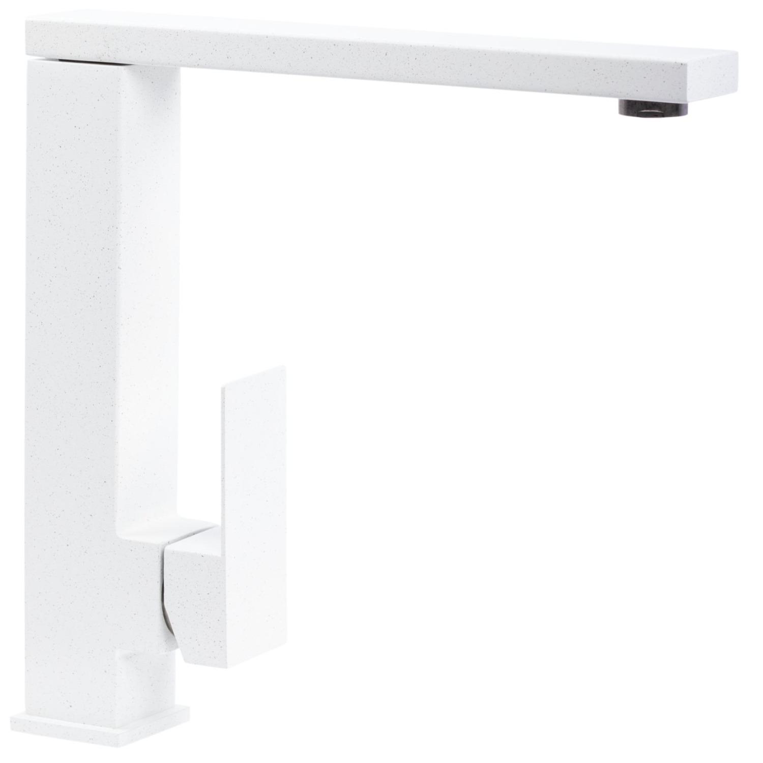 Смеситель для кухни Platinum 30 FHP 8569S PLS-A33354 однорычажный Белый (151735)