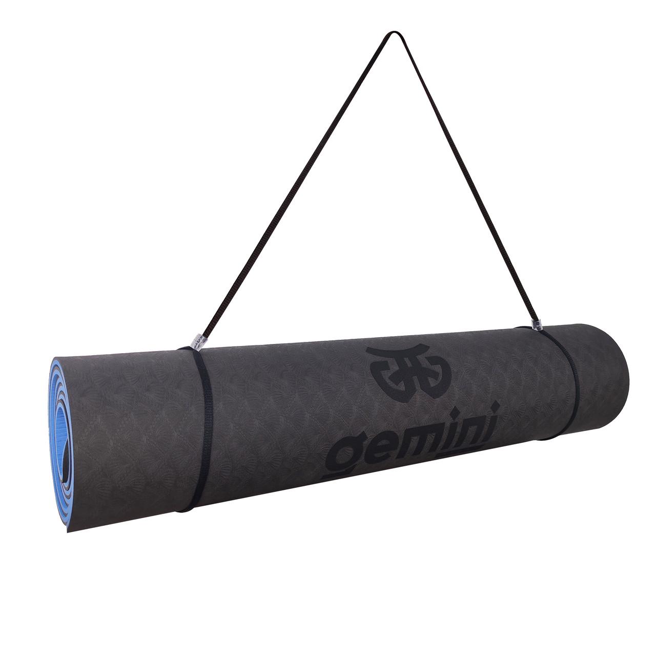 Коврик для фитнеса и йоги Gemini Pro GE-6BDBL TPE/TC 6 мм (14729312) - фото 5 Коврик для фитнеса и йоги Gemini Pro GE-6BDBL TPE/TC 6 мм (14729312) - фото 5