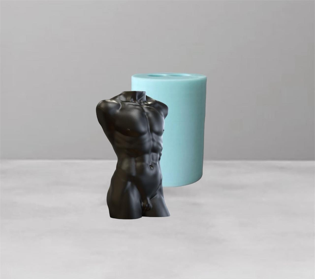 Молд для свічок Чоловіче оголене тіло 9,5 см (15420104) - фото 7 Молд для свічок Чоловіче оголене тіло 9,5 см (15420104) - фото 7