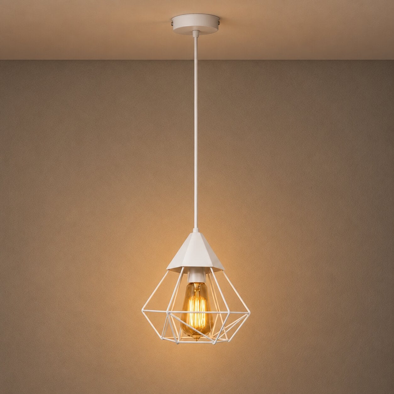 Светильник подвесной MSK Electric Crystal в стиле лофт NL 0535 W