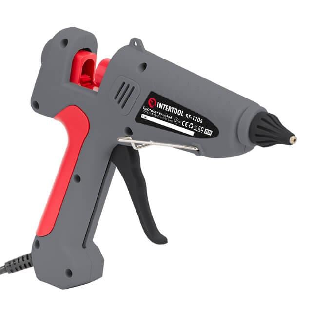 Пістолет клейовий Intertool RT-1106 100 Вт 230 В 215-230 °C під стрижні 10,8-11,5 мм 13-30 г/хв - фото 3