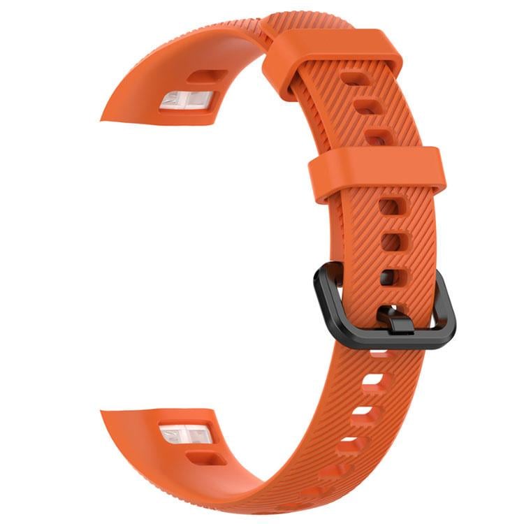 Силиконовый ремешок Primo для фитнес-браслета Huawei Honor Band 4/5 Orange (1057659858)