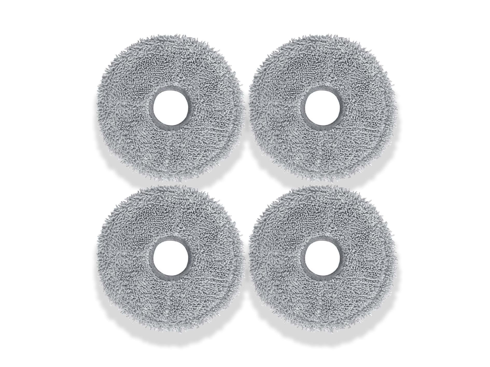 Комплект сменных насадок микрофибры для роботов-пылесосов Dreame L10s Ultra Gen2/L30s Ultra 4 шт.