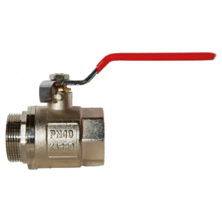 Кран шаровой Karro Valves 2" ВЗ прямой латунь (AKD46782)