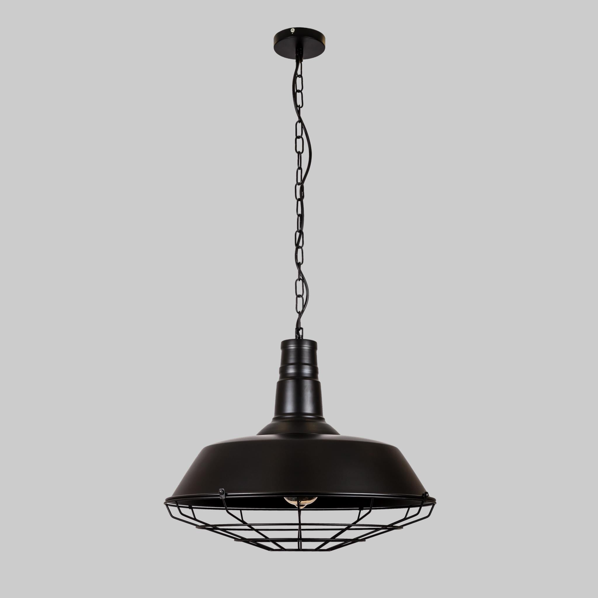 Люстра Lattice подвесная с решеткой 46 см Черный Люстра Lattice подвесная с решеткой 46 см Черный