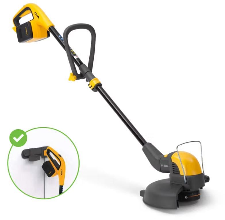 Триммер аккумуляторный Stiga GT300e Kit с аккумулятором и зарядным устройством (61680) - фото 3 Триммер аккумуляторный Stiga GT300e Kit с аккумулятором и зарядным устройством (61680) - фото 3