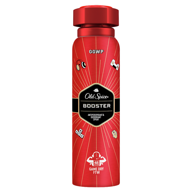 Дезодорант аерозольний Old Spice Booster 150 мл (6159)