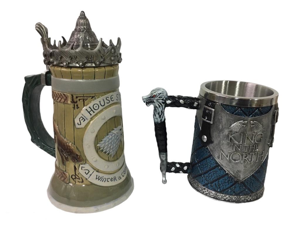 Подарунковий набір гуртка House Stark Гра Престолів та King In The North 650/570 мл - фото 3 Подарунковий набір гуртка House Stark Гра Престолів та King In The North 650/570 мл - фото 3