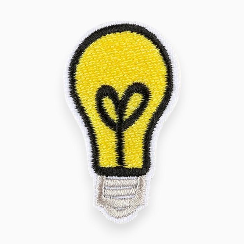 Термоаппликация Idea вышитая 4,8х2,8 см 1 шт. Желтый (АК4828з04)