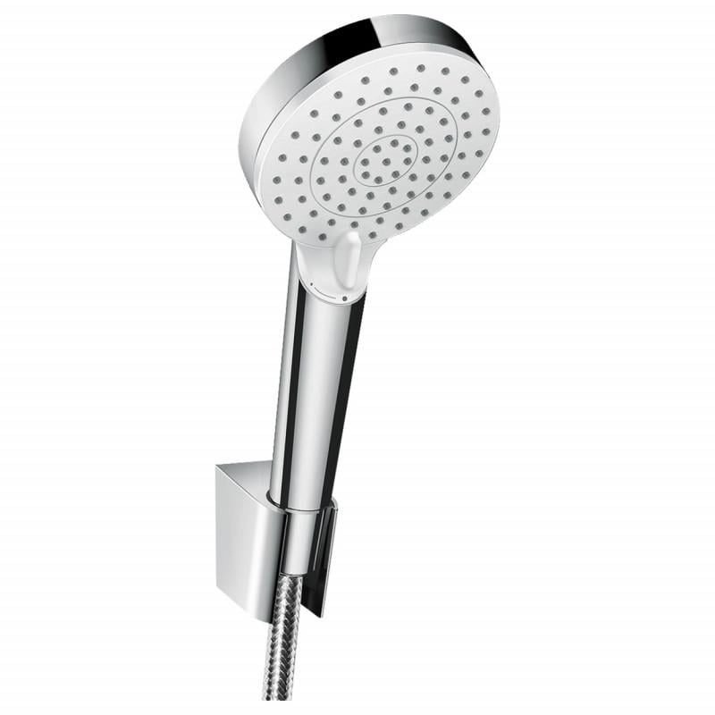 Душовий набір Hansgrohe Crometta Vario EcoSmart Білий/Хром (26694400)
