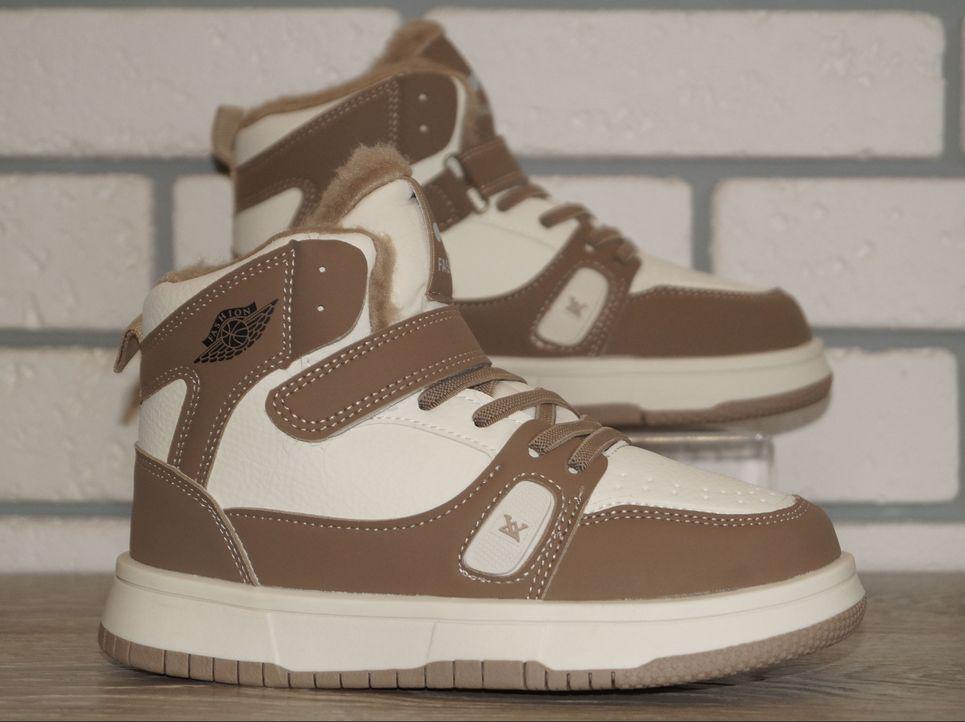 Черевики зимові дитячі підліткові Paliament р. 32 20 см Бежевий/Коричневий (31559-32) - фото 8 Черевики зимові дитячі підліткові Paliament р. 32 20 см Бежевий/Коричневий (31559-32) - фото 8