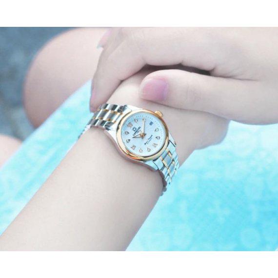 Часы наручные механические женские Carnival White с прочным сапфировым стеклом и фирменной двухуровневой застежкой (107-96-8709) - фото 9