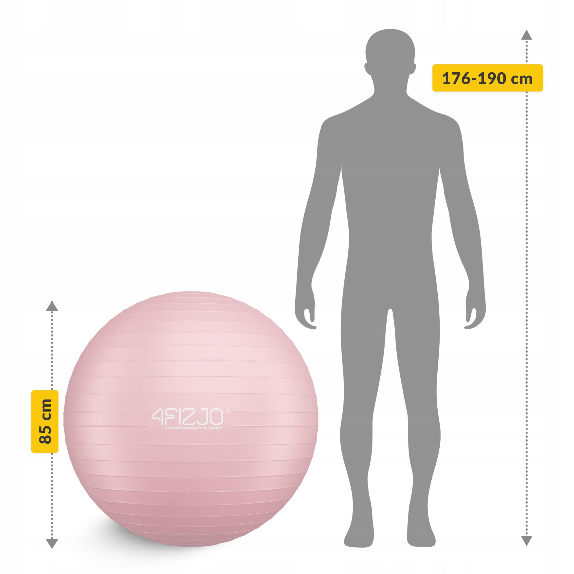 Мяч для фитнеса 4fizjo Anti-Burst 85 см Pink (P-5907739317421) - фото 2 Мяч для фитнеса 4fizjo Anti-Burst 85 см Pink (P-5907739317421) - фото 2