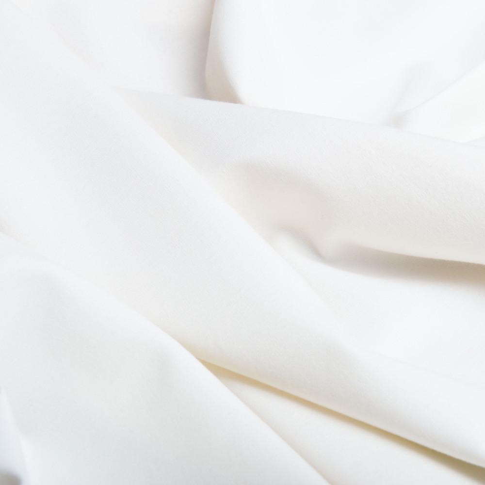 Ткань трикотаж однотонная Прага 620 гр/м2 Молоко (25042)