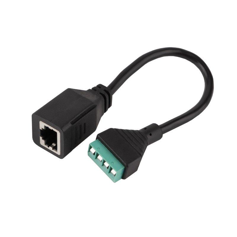Гнездо RJ-45 с клеммной колодкой (A151052) Гнездо RJ-45 с клеммной колодкой (A151052)