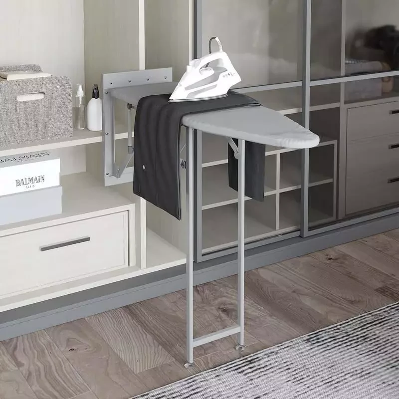 Прасувальна дошка для гардеробу Starax розкладна 160 мм Сірий (S-6611-G) - фото 4 Прасувальна дошка для гардеробу Starax розкладна 160 мм Сірий (S-6611-G) - фото 4