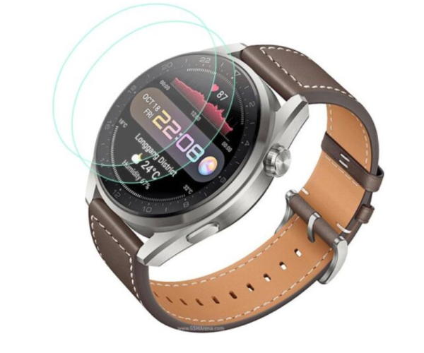 Пленка противоударная гидрогелевая Hydrogel Film для Huawei Watch 3 Pro 48 мм 3 шт. Transparent