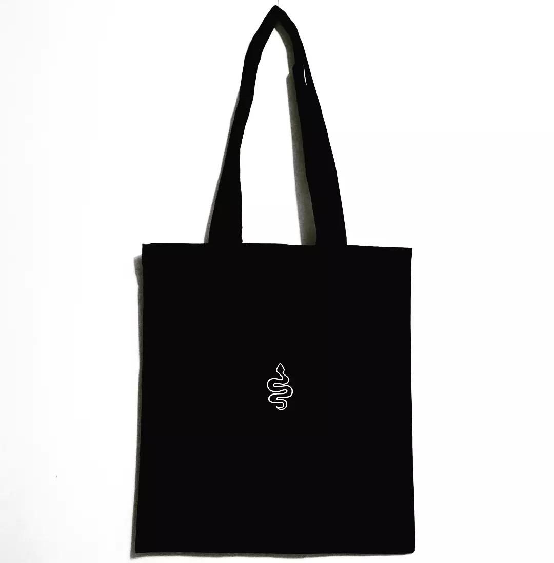 Еко-сумка з принтом Змійка (849)