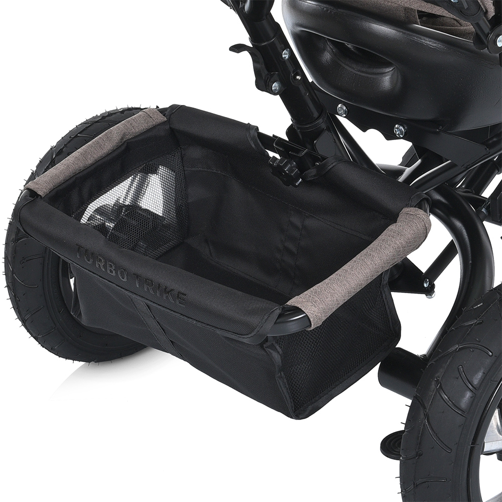 Велосипед трехколесный Turbo Trike MT 1006-5 с родительской ручкой Коричневый - фото 7 Велосипед трехколесный Turbo Trike MT 1006-5 с родительской ручкой Коричневый - фото 7