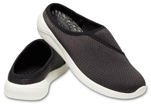 Сабо дитячі Crocs Women's LiteRide Mesh Mule р. 33/34 Black/White (9967)