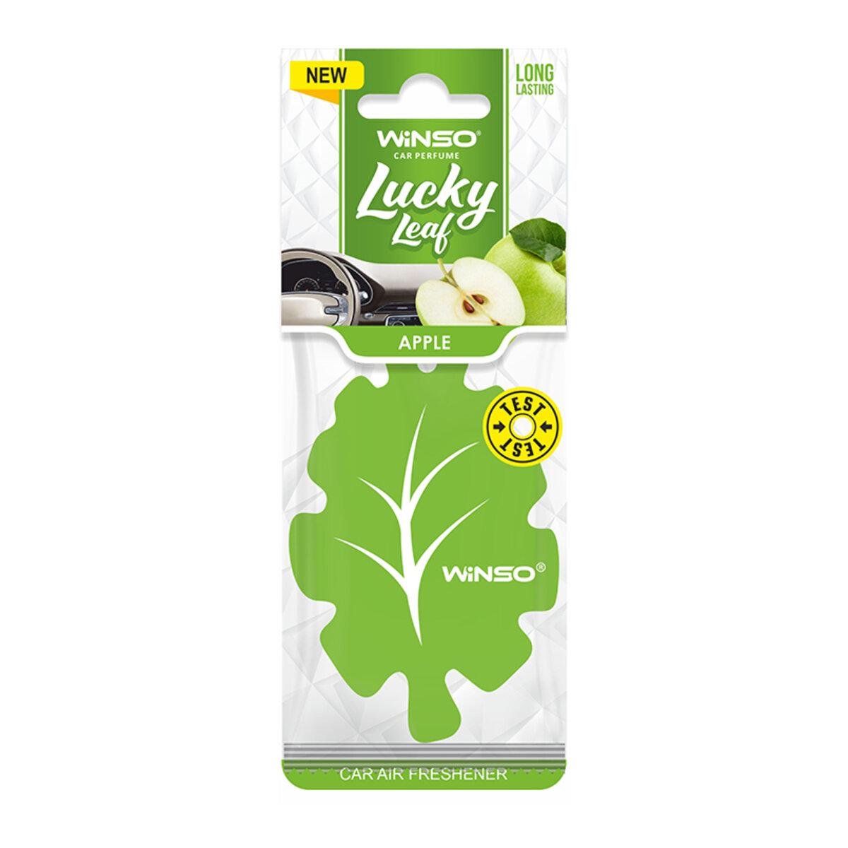 Освежитель воздуха Winso Lucky Leaf Apple целлюлозный (7086)