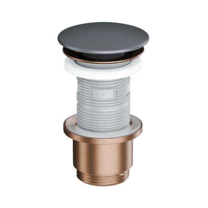 Клапан донный Excellent Design Click-Clack 1 1/4" для умывальника и биде Графит матовый (ARIN.1485.K.01.GRMCB)