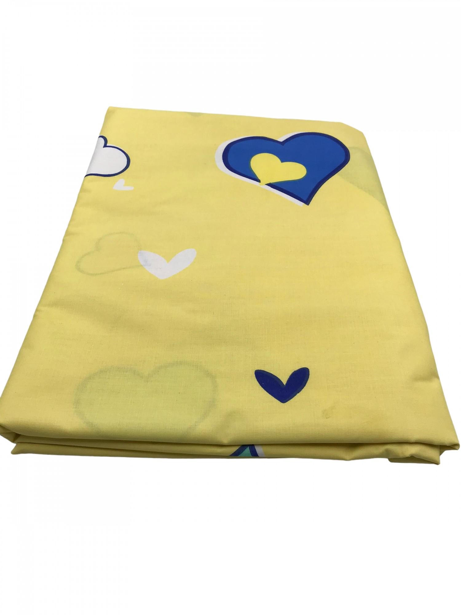 Пододеяльник из бязи Сердце на двоих 150х220 см (4539/15)