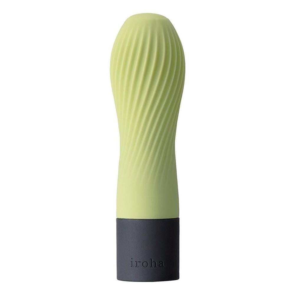 Вибратор Iroha Zen Matcha 12,7 см Зеленый (30976)