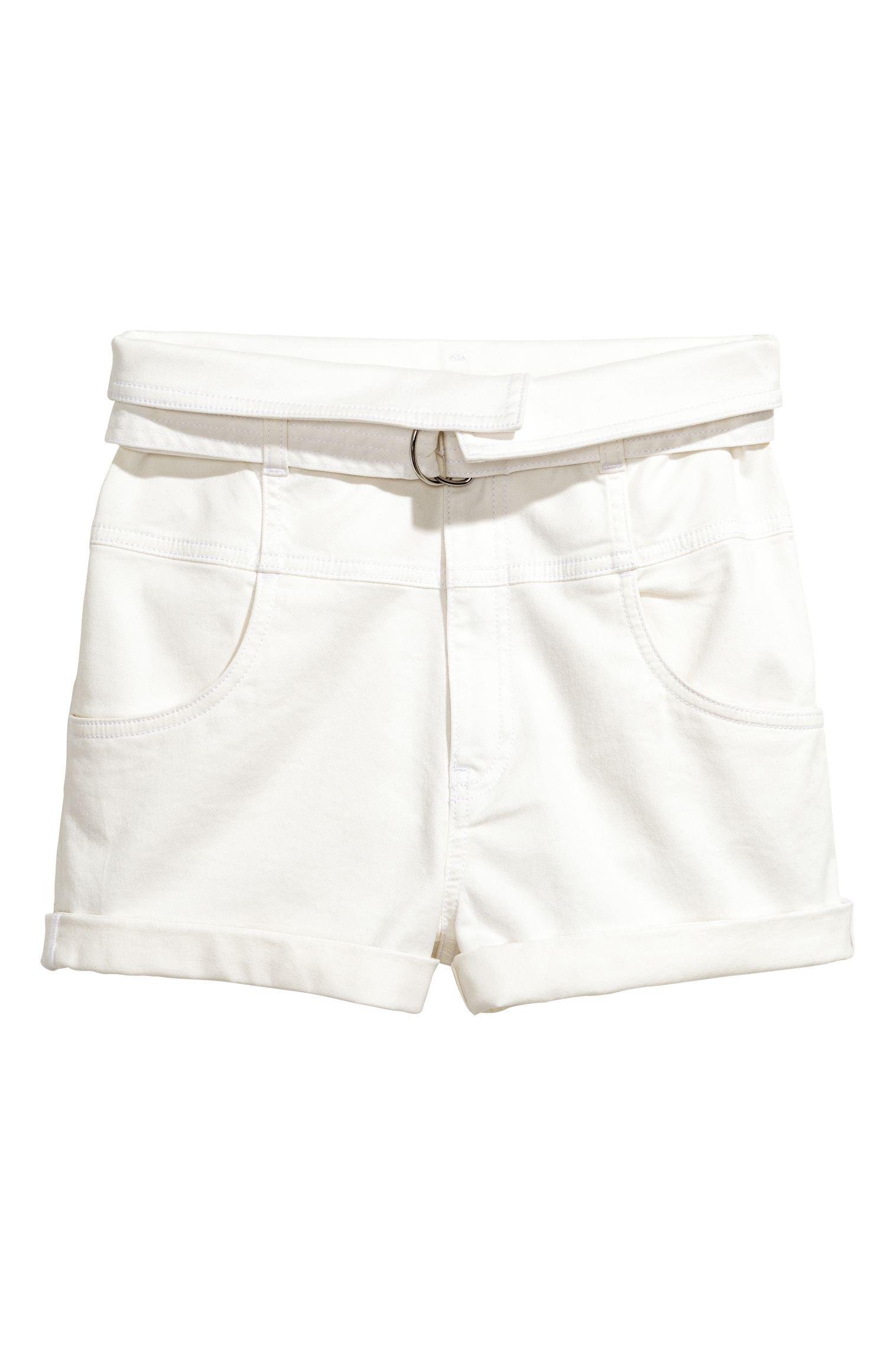 Шорти джинсові р. 36 Молочний (5237575log)