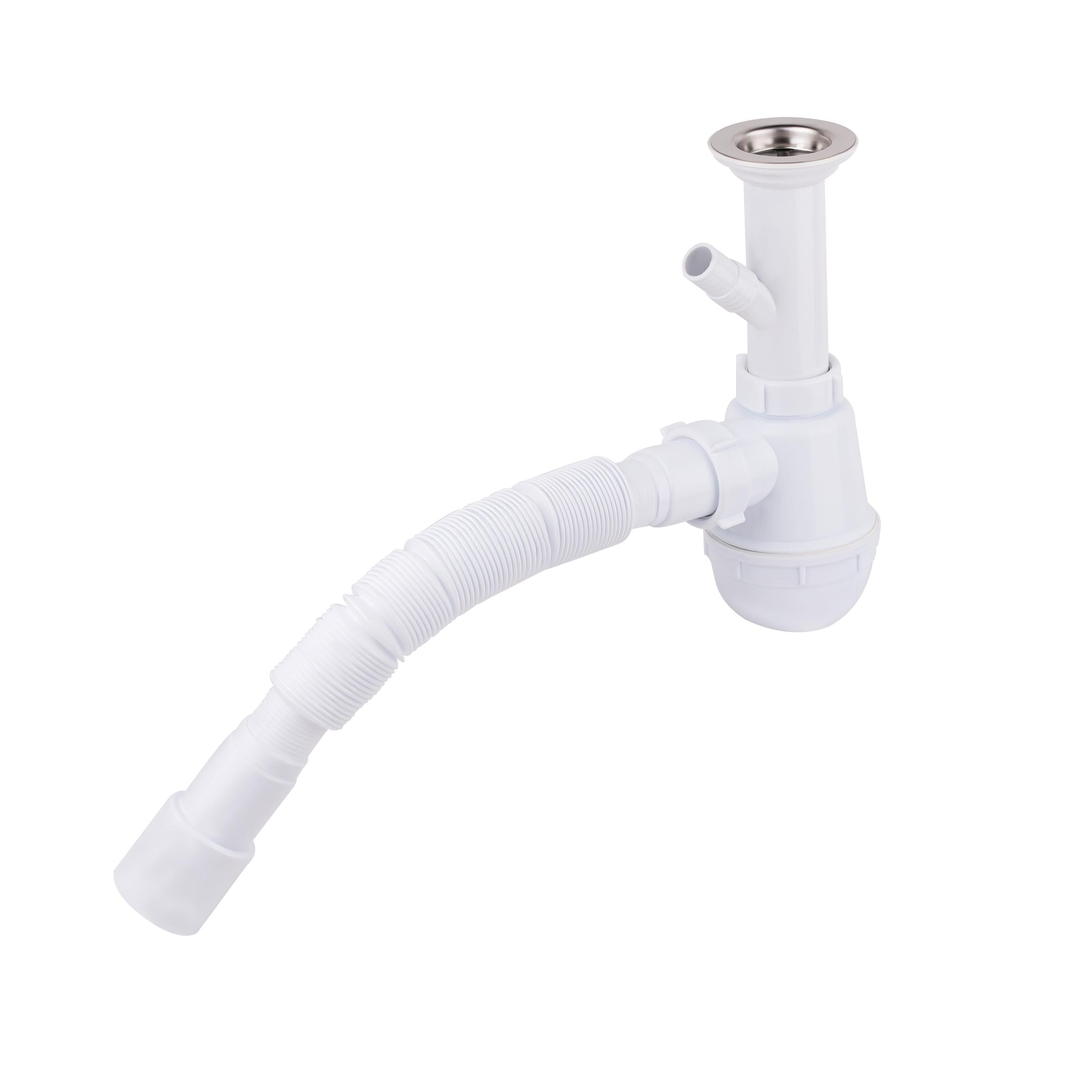 Сифон для кухонной мойки Lidz WHI 6005 LK04 70 мм (82732)