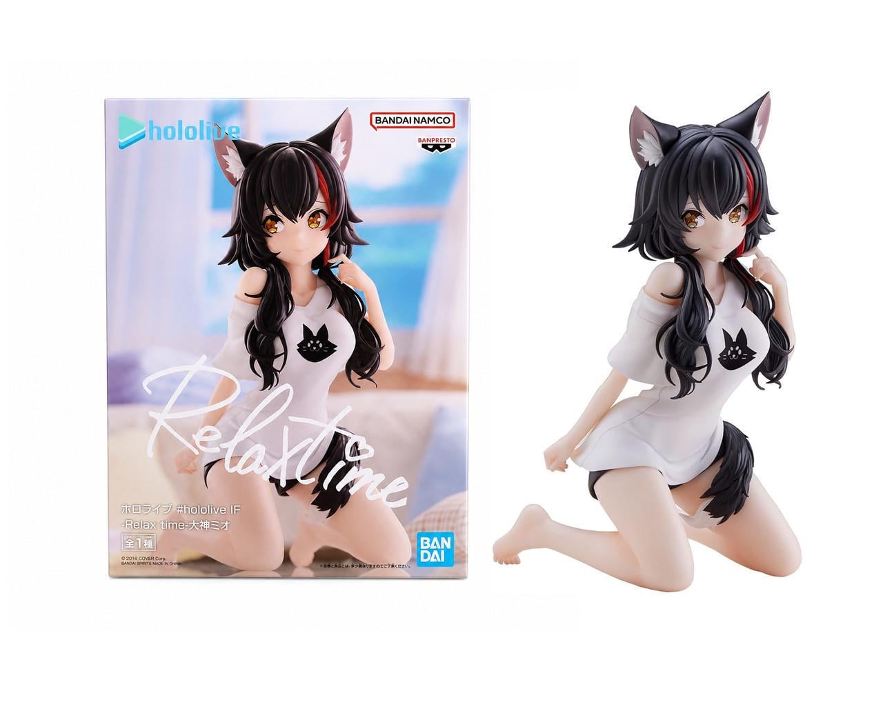 Колекційна фігурка Banpresto Hololive Relax Time Ookami Mio (3140841098)